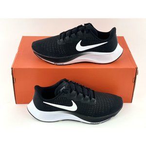 Nike Air Zoom Pegasus 37 Black White Women's Size 9 Shoes Damaged Shoe Box